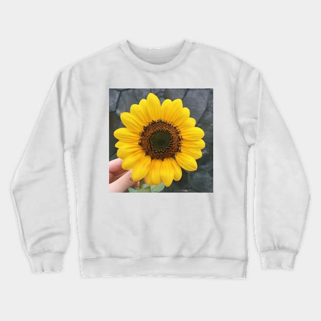 Hopi Sunflower Crewneck Sweatshirt by andelta4t